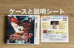 ポケットモンスターY ニンテンドー3DS ケースと説明シート　ソフトなし