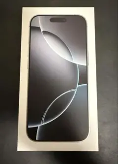 iPhone 16 Pro 256GBホワイト