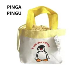 PINGA PINGU ランチ用バッグ　ミニバッグ　ミニトートバッグ　未使用品