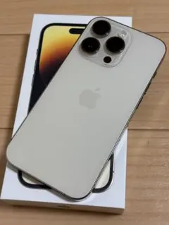 Apple iPhone 14 Pro ゴールド　本体 箱付き