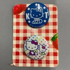 【レア　サンリオ　ハローキティ うさぎ　ピンバッジセット 】A-648