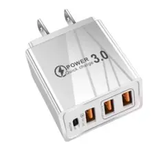 急速ACアダプタ充電器 ４ポート
