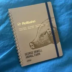 Rollbahn GEORGE ORWELL ポケット付き　ノート　豚