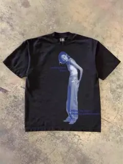y2k vintage Tシャツ 古着 シンプル 短丈 グランジT 00s