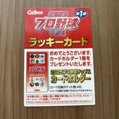 プロ野球チップス 第一弾　ラッキーカード　2025