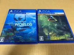 【中古】PSVR専用ソフト2本セット：VR WORLDS、ARK PARK