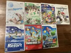 Wiiソフトセット 7本まとめ売り