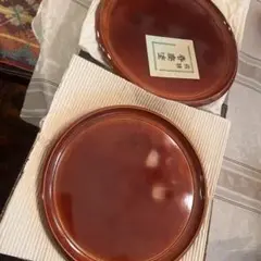新品未使用品　飛騨春慶塗　お盆