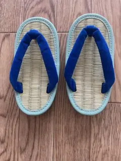 ケンコー ミサトっ子 草履 青色ストラップ