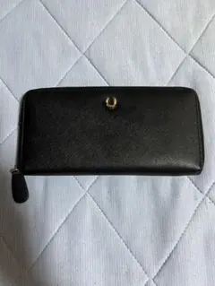 長財布　黒　馬の蹄