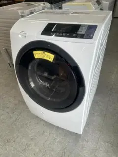 HITACHI　ドラム式洗濯乾燥機　BD-SG100BL　2018年製 日立 ヒートリサイクル 風アイロン ビッグドラム BD-SG100BL