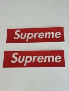 supremeステッカー2枚