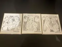 さよ朝 ミニ色紙3点セット 非売品 さよならの朝に約束の花をかざろう