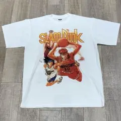 SLAMDUNK スラムダンク 桜木花道 バスケ Tシャツ ホワイト 白 XL