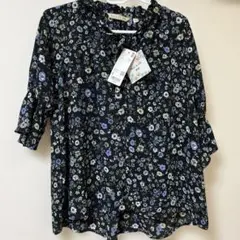 【新品タグ付き】 PAUL&JOE ブラウス　七分袖　S