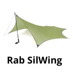 【絶版】Rab SilWing オリーブ UL タープ シルウィング