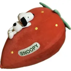 スヌーピー SNOOPY いちご クッション ぬいぐるみ