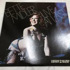Bette Midler Live At Last 2枚組レコード