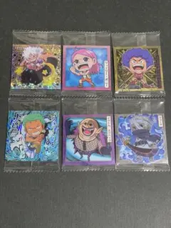 ワンピース ウエハース シール 6枚セット
