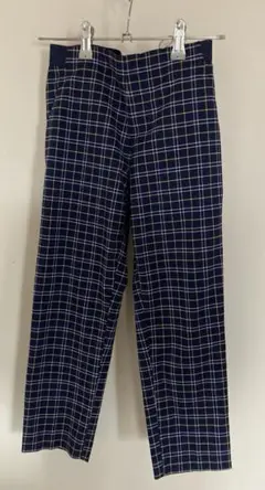 未使用　ユニクロキッズ チェックパンツ 130センチ