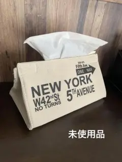 ティッシュケース　ヴィンテージ　男前インテリア　ボックスティッシュケース　麻　布