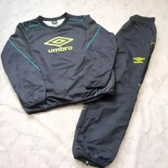 【UMBRO】 ジュニア　ピステ セットアップ　ブラック 　サイズ160