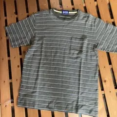 reed ストライプ ポケット Tシャツ