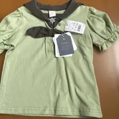 Cottoli グリーン 未使用アナのTシャツ 90cm