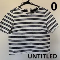 UNTITLED アンタイトル　サイズ0 日本製