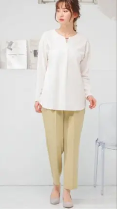 【最終価格】Honeys イージーテーパードパンツ