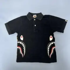 A BATHING APE ポロシャツ 110 シャークデザイン