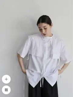 SELECT MOCA 2wayビッグカラーセットシャツ by SON