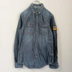 アルマーニジーンズ　90s デニムジャケット　Gジャンインディゴ　M 2025年最新】ARMANI JEANS メンズ Gジャン・デニムジャケットの