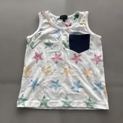 星柄タンクトップ 110サイズ