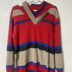 定価49500円しました kolorらしいデザインの聞いたニットになります。