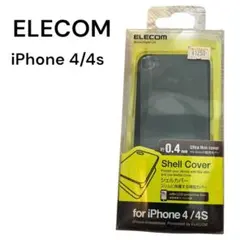 【新品未使用】ELECOM エレコム 薄型 カバー iPhone4/4s