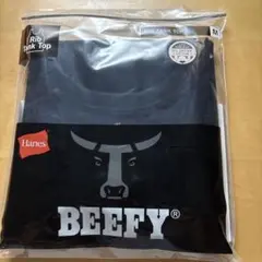 Hanes BEEFY リブタンクトップ M