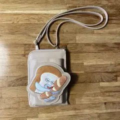 パン泥棒　キャラクター刺繍 スマホショルダーバッグ　付録