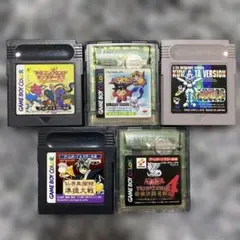 ゲームボーイソフトセット 仙界異聞録 デュエルモンスターズ4 ドラクエ