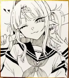 29.オリジナル手描きイラスト　モノクロ