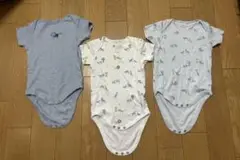 半袖　ロンパース　まとめ売り　3枚セット　男の子