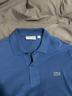 LACOSTE ブルーポロシャツ