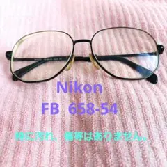 Nikon　FB　658ー54 度入りメガネ