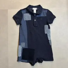 6M ラルフローレン 半袖　ロンパース