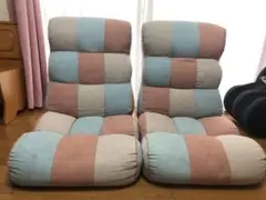 値下げ　Sofa zaisu pigletソファ座椅子　FEMI 　2個セット