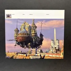 ファイナルファンタジー ix初期発売 ポストカード　飛空艇　FF9 ビンテージ