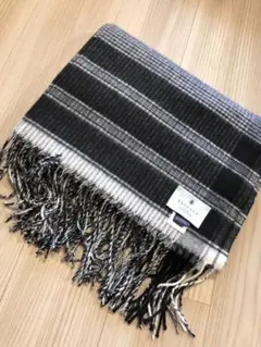 BEGGu0026CO.カシミヤ100%大判ストール チェック柄