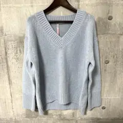 GALERIE VIE ギャルリーヴィー ファインウールVネックニット S