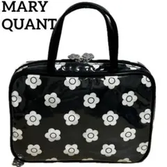 MARY QUANT マリークワント モノクロデイジー　ポーチ　白　黒　多機能
