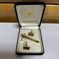 PIERRE BALMAIN ネクタイピン　＆　カフス　24KGF ヴィンテージ